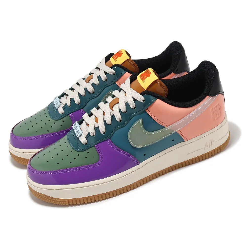 NIKE 耐吉】x Undefeated 休閒鞋Air Force 1 Low SP 男鞋紫藍AF1 聯名