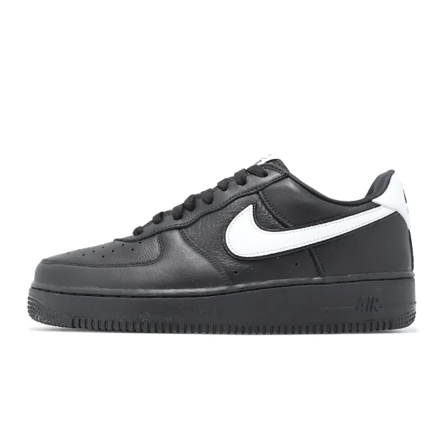 NIKE 耐吉】休閒鞋Air Force 1 Low Retro QS 黑白AF1 白勾男鞋女鞋