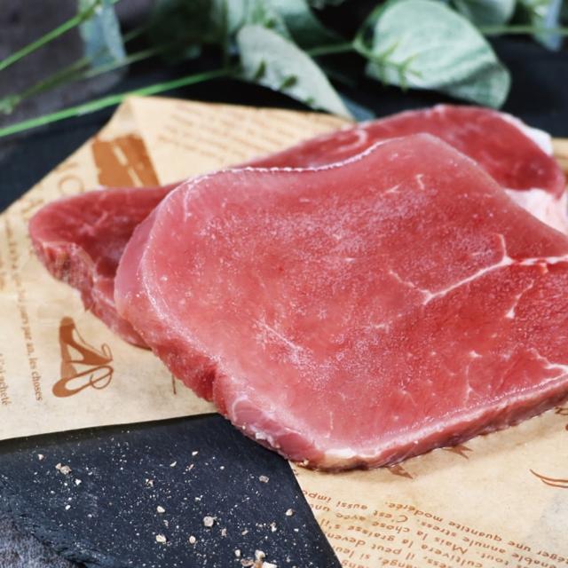 【勝崎生鮮】巴拉圭亞伯丁黑牛老饕菲力牛排20片組(100公克±10% / 1片)