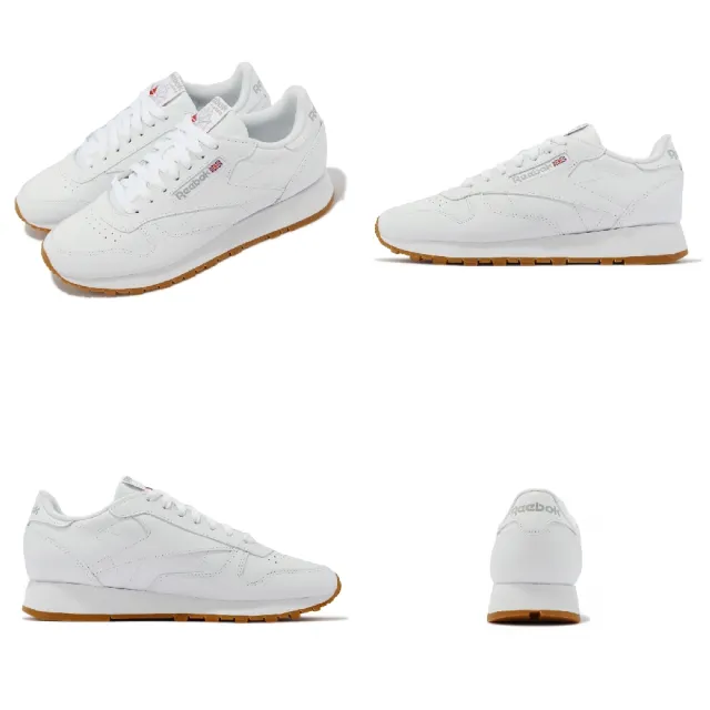 【REEBOK】休閒鞋 Classic Leather 男鞋 女鞋 白 膠底 小白鞋 復古 皮革(GY0952)