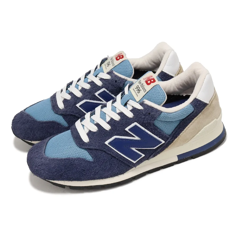 NEW BALANCE】休閒鞋996 男鞋藍麂皮復古經典美製NB 紐巴倫(U996TB-D 