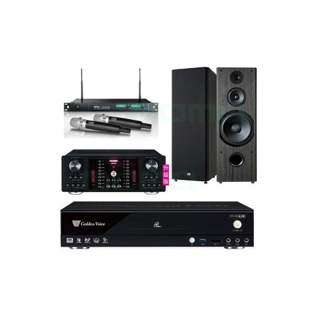 【金嗓】CPX-900 K2R+OKAUDIO DB-9AN+ACT-869+OK-901B(4TB點歌機+擴大機+無線麥克風+喇叭)