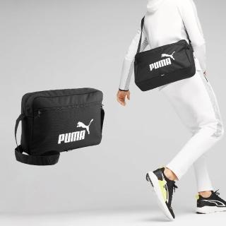 【PUMA】肩背包 Phase 黑 白 男女款 斜背包 側背包 包包(079956-01)