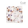【Cuz】土耳其有機綿紗布巾-大熊小菇蕾-2入(35x35cm)