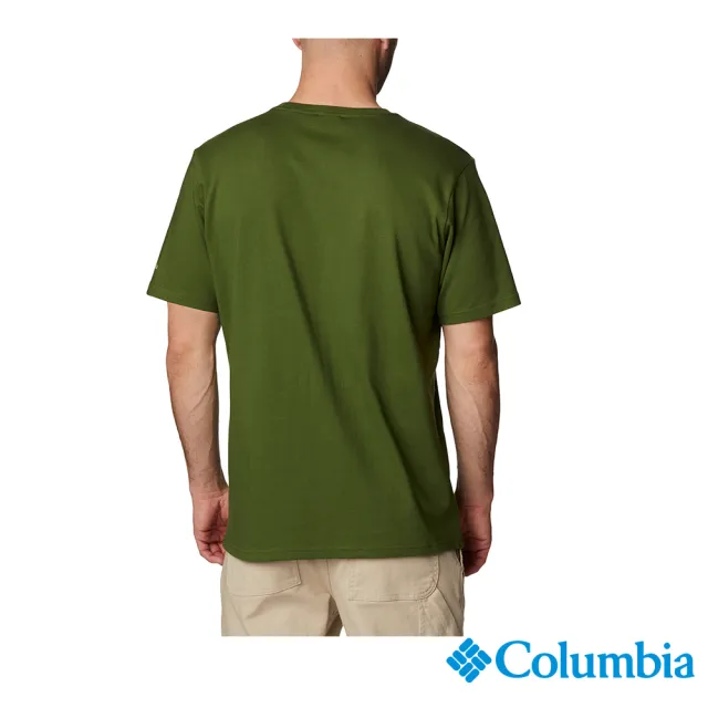 【Columbia 哥倫比亞 官方旗艦】男款-- Deschutes Valley LOGO短袖上衣(UAM29520)