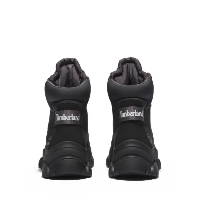 【Timberland】女款黑色磨砂革休閒靴(A5XBG015)