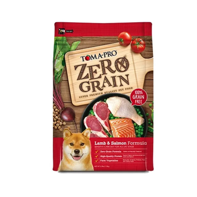 【TOMA-PRO 優格】（全年齡犬/成犬用）0%零穀配方系列2.5lb／1.13kg*2包組(狗糧、狗飼料、無穀犬糧)