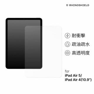 【RHINOSHIELD 犀牛盾】iPad Air 第4代/第5代 10.9吋 壯撞貼 抗藍光全滿版螢幕保護貼(獨家耐衝擊材料)