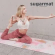 【加拿大Sugarmat】頂級加寬PU瑜珈墊 3.0mm(追逐夢想Chasing Thoughts Away)