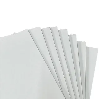 【CLEAN 克林】白色豪卡板 5mm 45*60cm 每組5張(風扣板 珍珠板 模型板 裱板 合成板 KT板 雪弗板 發泡板)