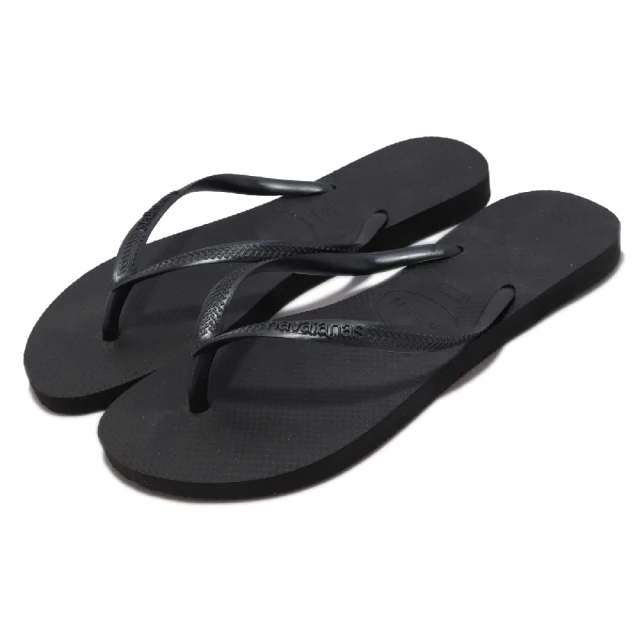 havaianas 哈瓦仕 拖鞋 Slim 女鞋 黑 夾腳拖 人字拖 哈瓦仕 巴西(40000300090W)