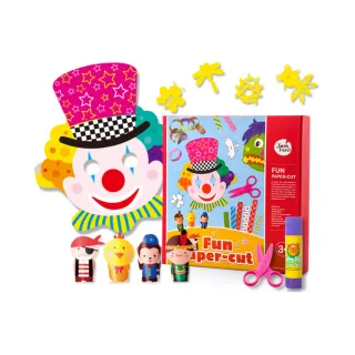 【JoanMiro】兒童百變趣味遊戲盒(附口紅膠、安全剪刀)