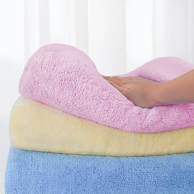【OKPOLO】台灣製造長毛絨超激吸水大浴巾-1條入(8倍吸水力 顏色繽紛)