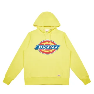 【Dickies】男款牛油黃純棉Logo印花連帽大學T｜DK008715B71