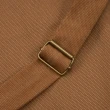 【Dickies】男女款棕色純棉舒適耐穿多口袋工裝圍裙｜DK012246C4F