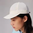 【Dickies】男女款米白色品牌刺繡徽章棒球帽｜DK011650C48
