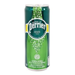 【Perrier 沛綠雅】氣泡天然礦泉水鋁罐裝330mlx24入/箱