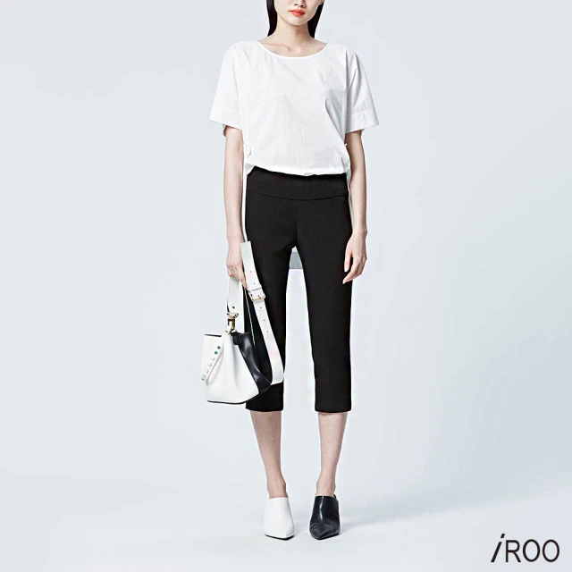 iROO 基本舒適流行時尚七分褲