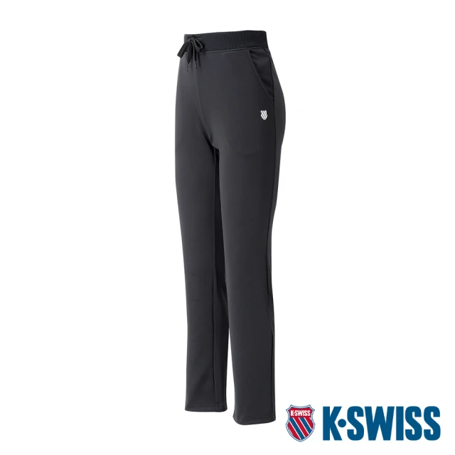 K-SWISS 運動長褲 Basic Straight Pants-女-黑(194457-008)