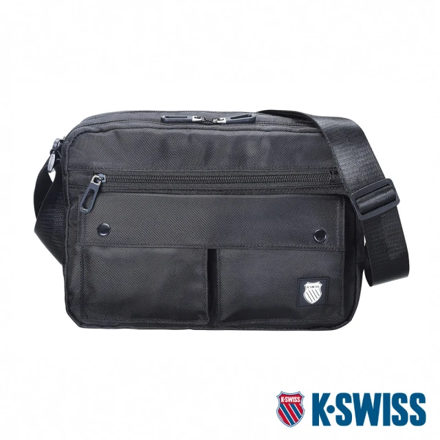 K-SWISS 運動斜肩包 Shoulder Bag-藍(B