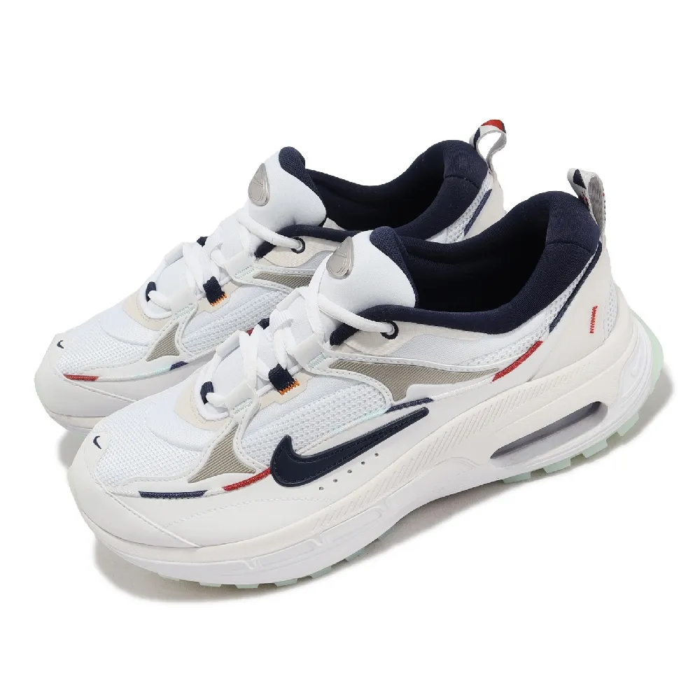 【NIKE 耐吉】休閒鞋 Wmns Air Max Bliss 女鞋 白 藍 氣墊 緩震 復古 運動鞋(FN8916-141)