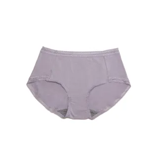 【PURE HEART】圓點蕾絲-莫代爾石墨烯抗菌內褲中低腰6色組(莫代爾 石墨烯 天絲棉 抗菌 貼身 內褲 中低腰)