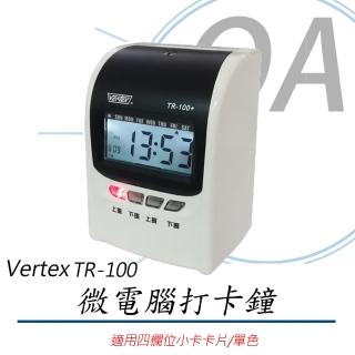【MARS】變色螢幕微電腦打卡鐘 TR-100/打卡鐘/四欄位打卡鐘(加贈卡片100張10人卡架)