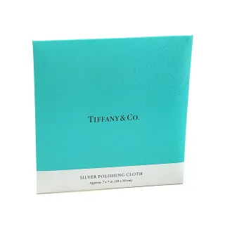 【Tiffany&Co. 蒂芙尼】純銀專用拋光清潔保養拭銀布18x18公分(專櫃缺貨款)