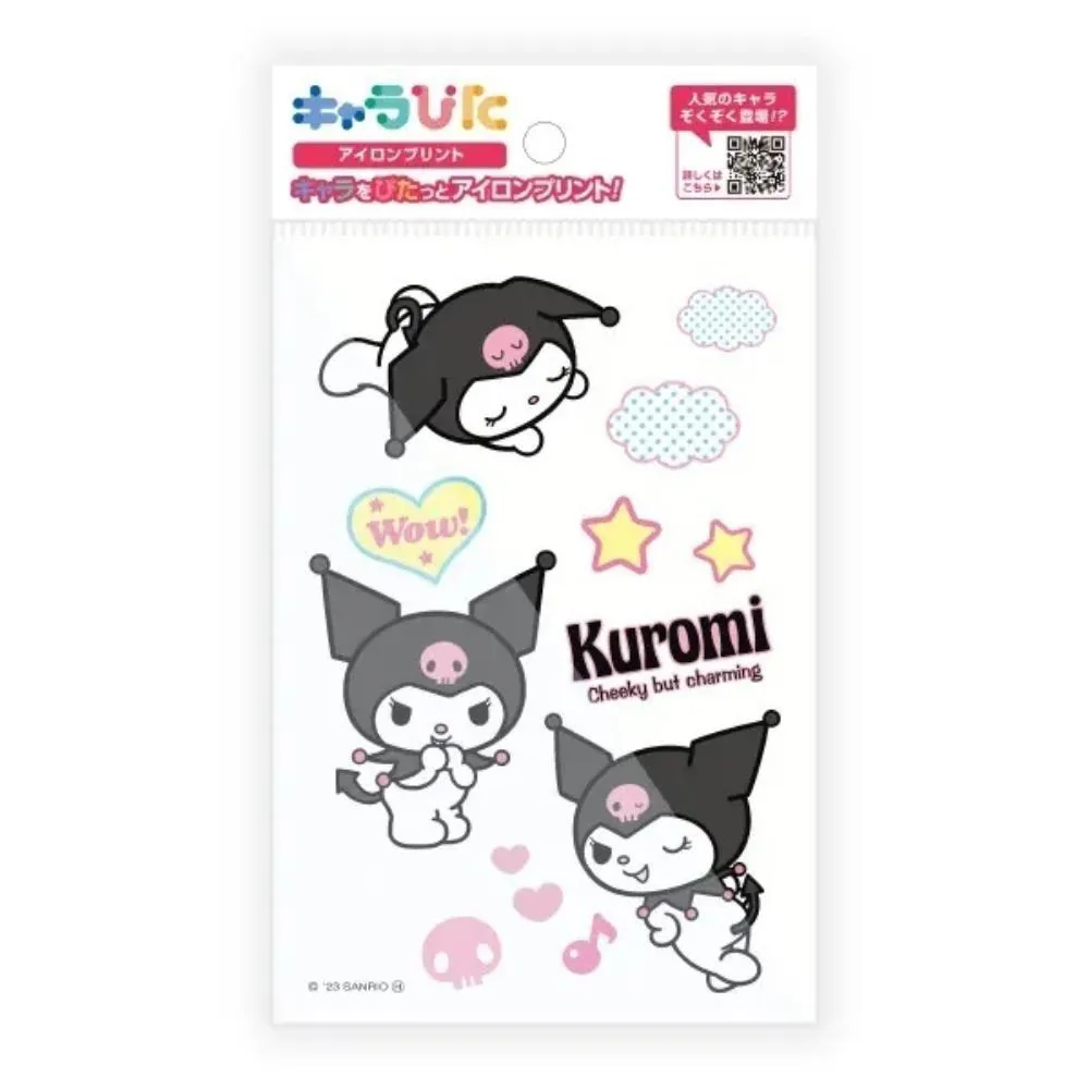 【小禮堂】Sanrio 三麗鷗 布製品專用熱轉印貼 - 角色款 酷洛米 布丁狗(平輸品)