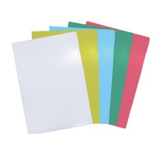 【新德】L型檔案夾-E310 透明 120入量販包(辦公 事務 學校 補習班 資料收納)