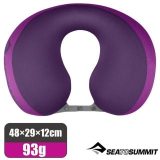 【SEA TO SUMMIT】AEROS PILLOW PREMIUM TRAVELLE 50D 充氣U型枕/出國.旅行(STSAPILPREMYHAMG 紫)