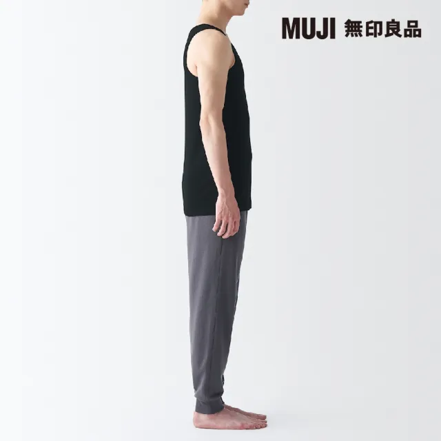 【MUJI 無印良品】男清爽舒適棉質坦克背心(共3色)