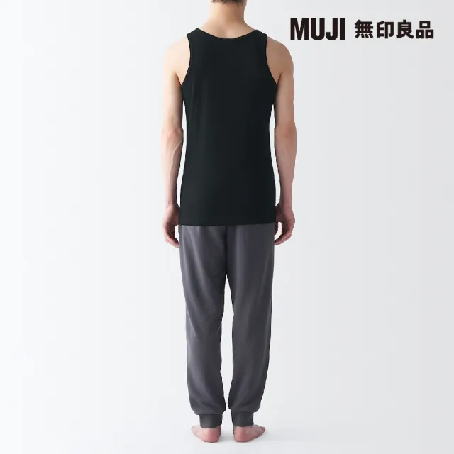 【MUJI 無印良品】男清爽舒適棉質坦克背心(共3色)