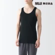 【MUJI 無印良品】男清爽舒適棉質坦克背心(共3色)