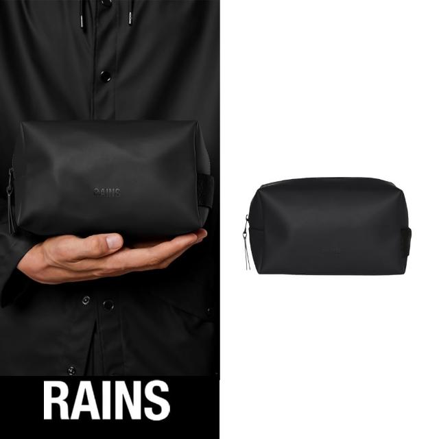 【RAINS官方直營】Wash Bag Small 防水小型盥洗包(經典雙色任選)