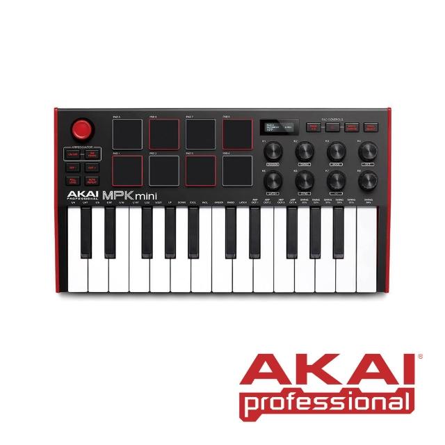 【AKAI】MPK mini mk3 USB MIDI 鍵盤(公司貨)