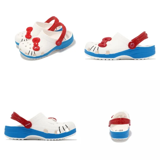 【Crocs】洞洞鞋 Hello Kitty Iam Classic Clog K 中童 經典大童克駱格 卡駱馳(209454100)