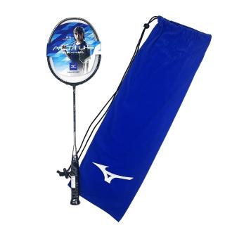 【MIZUNO 美津濃】ALTIUS 09 VIVA重頭速度型羽球拍5U5黑X灰X藍(73MTB22250)