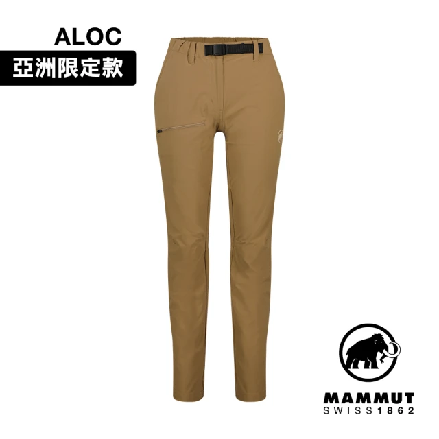 Mammut 長毛象 Aegility Pants AF Women 日系機能舒適防潑水長褲 深沙褐 女款 #1022-02240