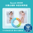 【sonmil】冰絲涼感雙效95%高純度乳膠床墊3.5尺5cm單人加大床墊 3M吸濕排汗(頂級先進醫材大廠)