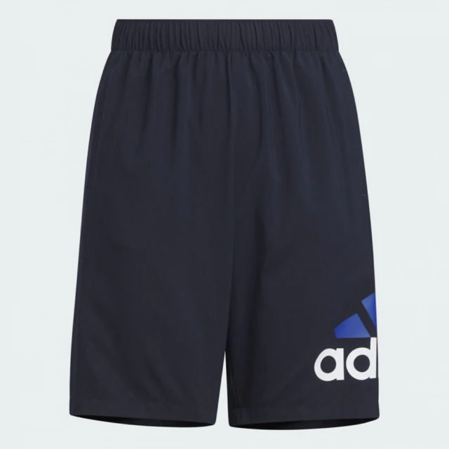 adidas 愛迪達 短褲 大童 男童 女童 運動褲 U BL2 WV SHORTS 藍 IS5188