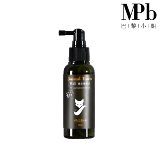 【MPB巴黎小姐】獸首狐狸頭皮養髮液100ml(咖啡因洗髮精 落髮 敏感頭皮護理 生髮露 頭髮液 頭皮水 調理)