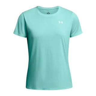 【UNDER ARMOUR】UA 女 Tech Bubble 短袖T-Shirt_1384232-914(藍色)