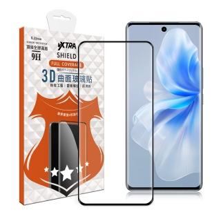 【VXTRA】vivo V30/V30 Pro 5G 全膠貼合 3D滿版疏水疏油9H鋼化頂級玻璃膜-黑