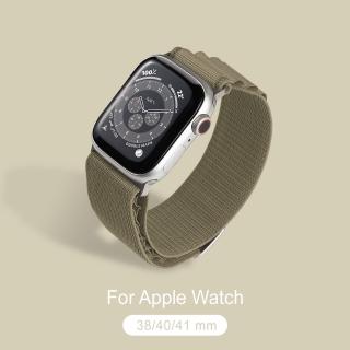 【General】Apple Watch 高山錶帶 蘋果手錶適用 38/40/41mm - 橄欖(手錶 錶帶)