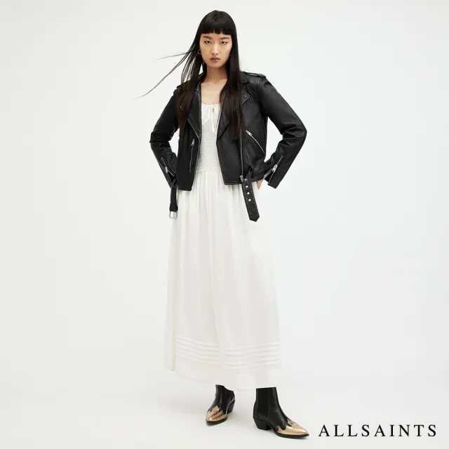 【ALLSAINTS】BALFERN 柔軟綿羊皮寬鬆騎士皮衣 WL190Z(舒適版型)