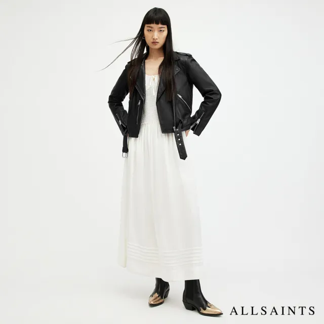 【ALLSAINTS】BALFERN 柔軟綿羊皮寬鬆騎士皮衣  W084LB(舒適版型)