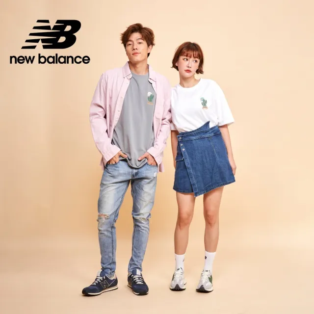 【NEW BALANCE】NB SDS可愛仙人掌厚磅短袖上衣_男裝_灰色_AMT33356YST(亞版 版型正常)