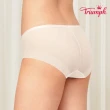 【Triumph 黛安芬】環保親膚材質 Premium春意系列 中腰平口內褲 M-EL(白)