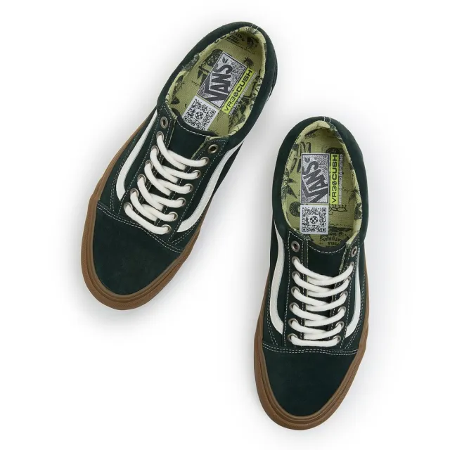 【VANS 官方旗艦】Old Skool VR3 男女款墨綠色滑板鞋/休閒鞋